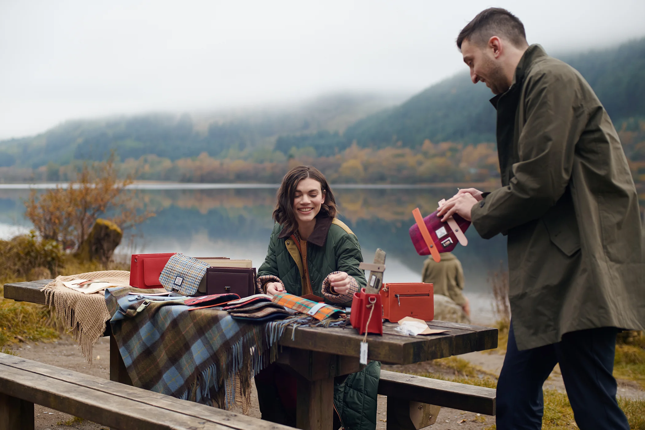 Timeless British Tweed Elegance